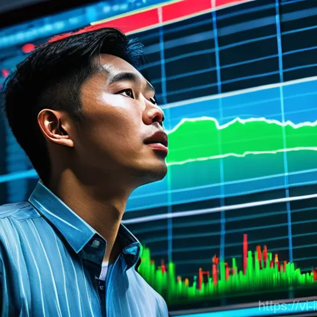 투자 목표 설정 시 감정적 요소 고려하기 - **Prompt:** A vivid, detailed digital painting capturing the overwhelming experience of a young Viet...